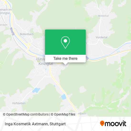 Inga Kosmetik Axtmann map