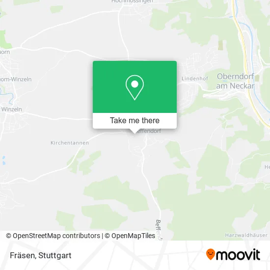 Карта Fräsen