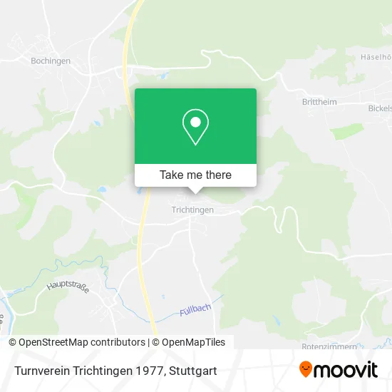 Карта Turnverein Trichtingen 1977