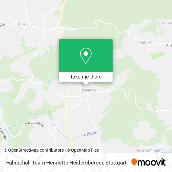 Fahrschul- Team Henriette Heidersberger map