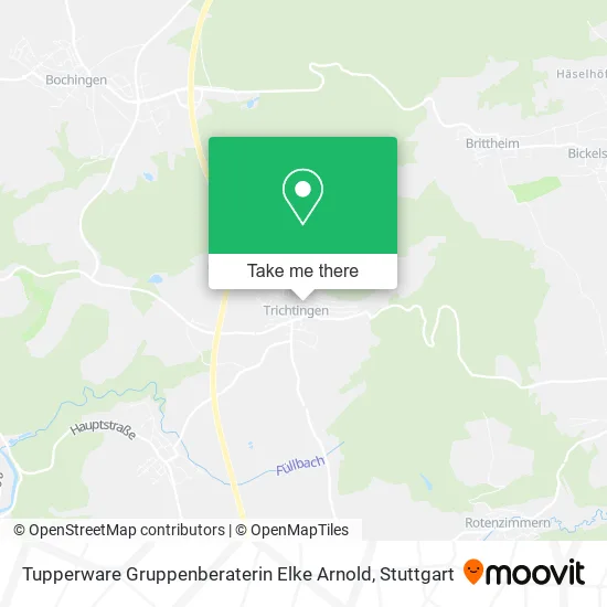 Карта Tupperware Gruppenberaterin Elke Arnold