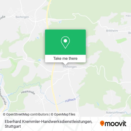 Eberhard Kremmler-Handwerksdienstleistungen map