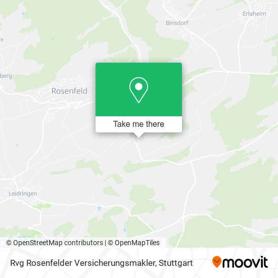 Rvg Rosenfelder Versicherungsmakler map
