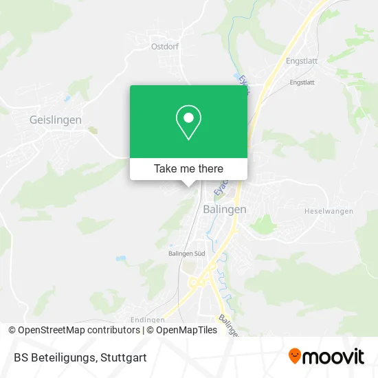 Карта BS Beteiligungs