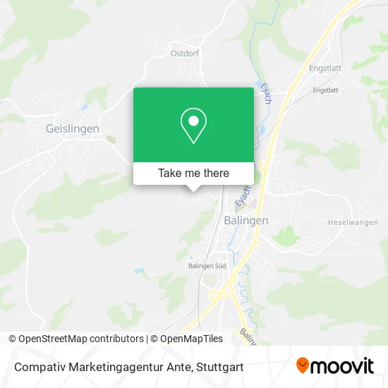 Карта Compativ Marketingagentur Ante