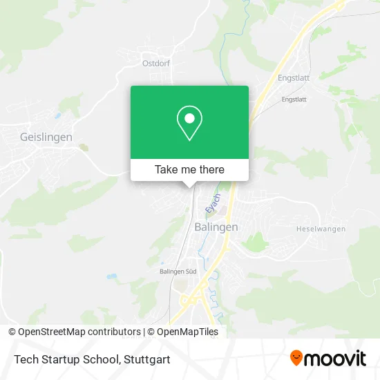Карта Tech Startup School