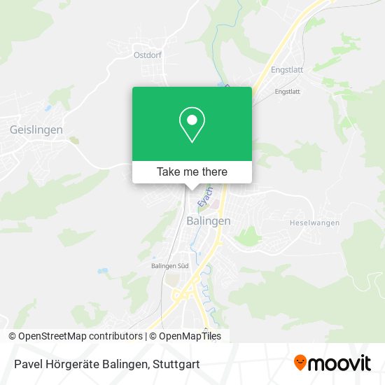 Pavel Hörgeräte Balingen map
