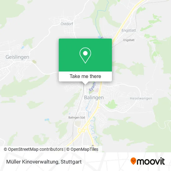 Карта Müller Kinoverwaltung
