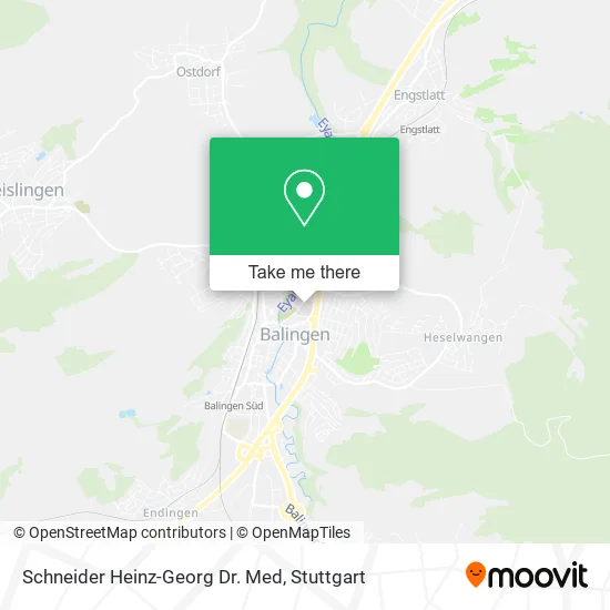 Карта Schneider Heinz-Georg Dr. Med