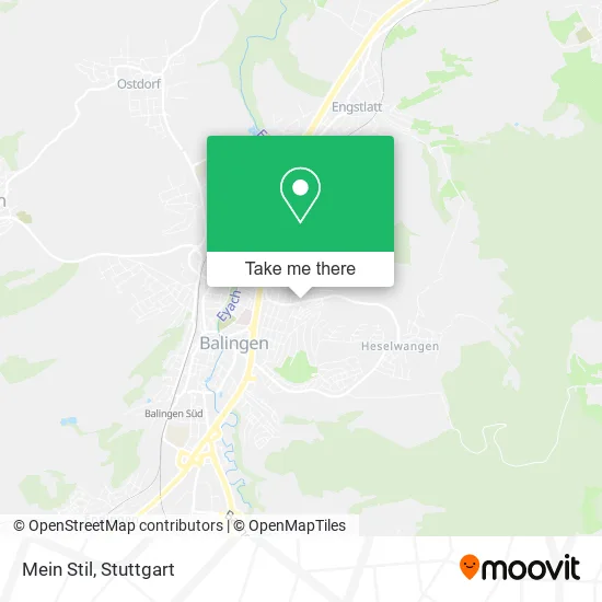 Карта Mein Stil