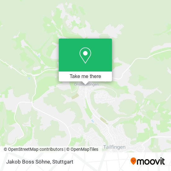 Карта Jakob Boss Söhne