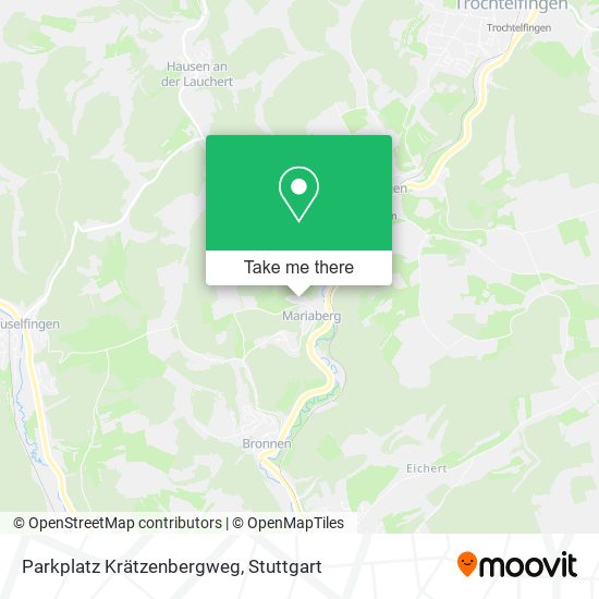 Карта Parkplatz Krätzenbergweg