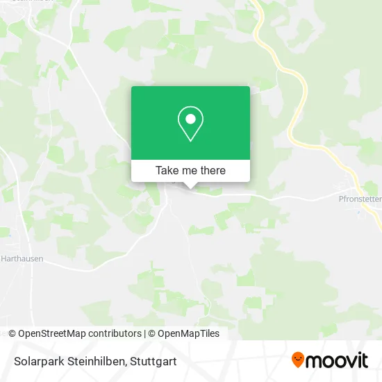 Карта Solarpark Steinhilben