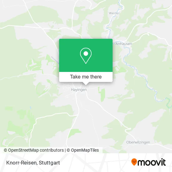 Карта Knorr-Reisen