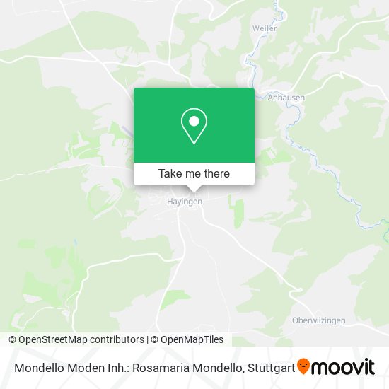 Mondello Moden Inh.: Rosamaria Mondello map