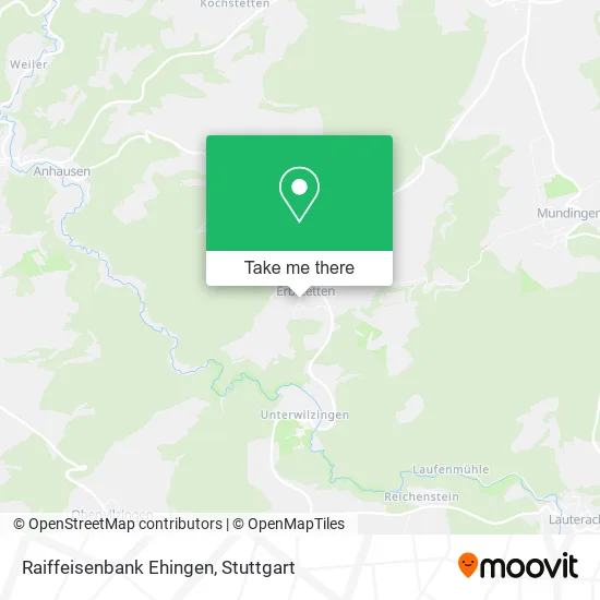 Карта Raiffeisenbank Ehingen