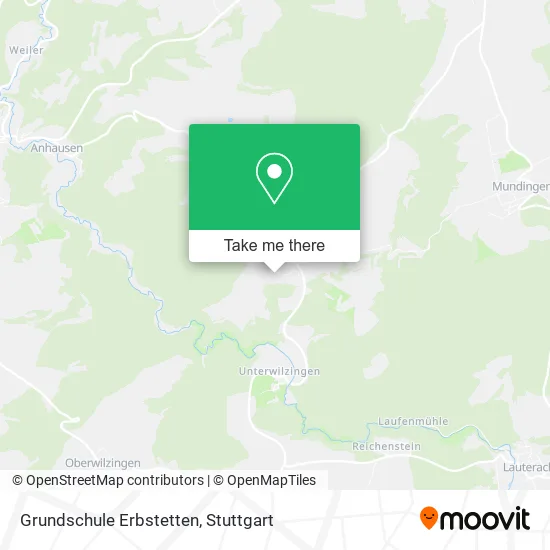 Карта Grundschule Erbstetten