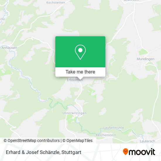 Erhard & Josef Schänzle map