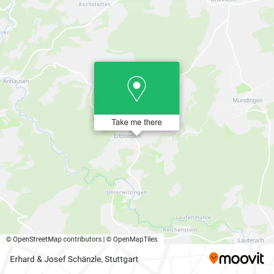 Карта Erhard & Josef Schänzle
