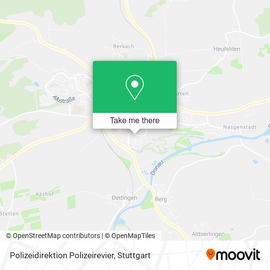 Polizeidirektion Polizeirevier map