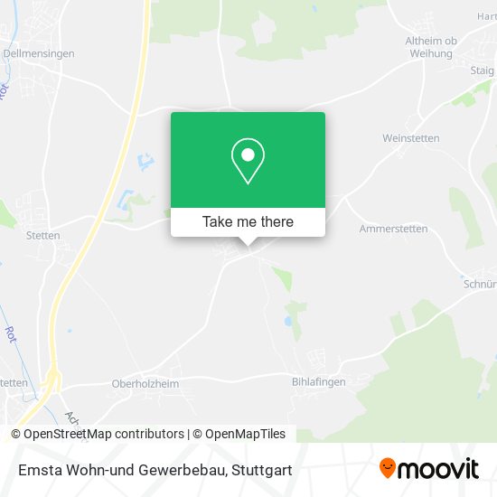 Emsta Wohn-und Gewerbebau map