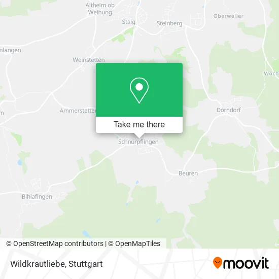 Карта Wildkrautliebe