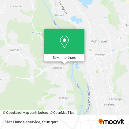 Карта Maz Handelsservice