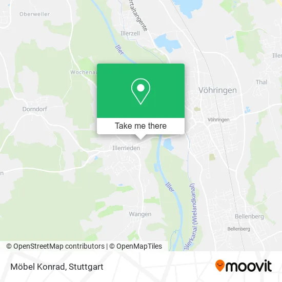 Карта Möbel Konrad
