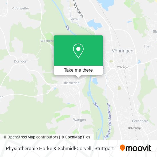 Physiotherapie Horke & Schmidl-Corvelli map