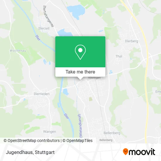 Карта Jugendhaus