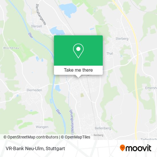 VR-Bank Neu-Ulm map