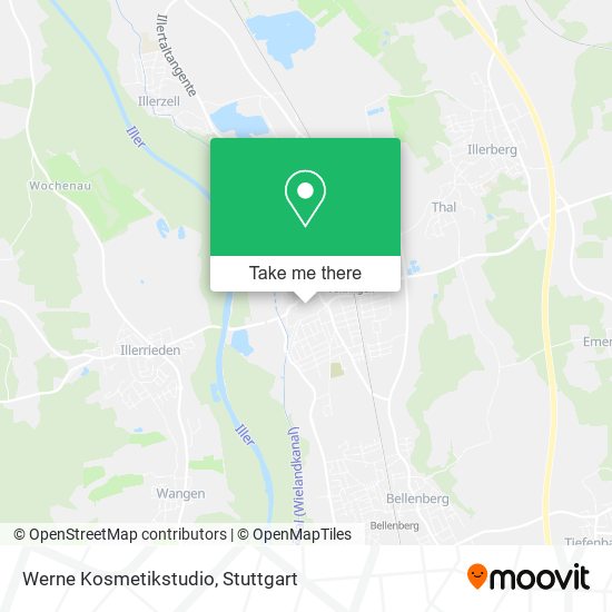 Werne Kosmetikstudio map