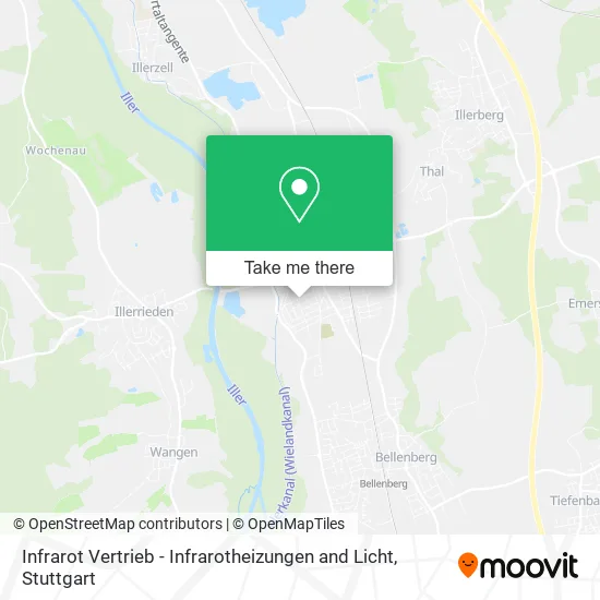 Карта Infrarot Vertrieb - Infrarotheizungen and Licht