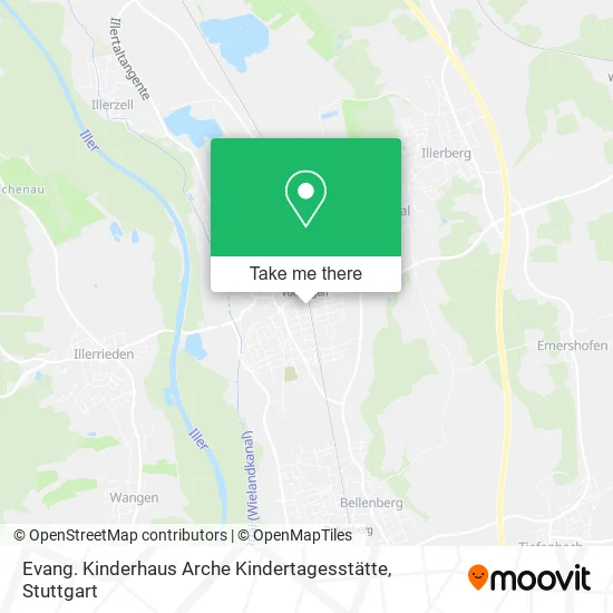 Карта Evang. Kinderhaus Arche Kindertagesstätte