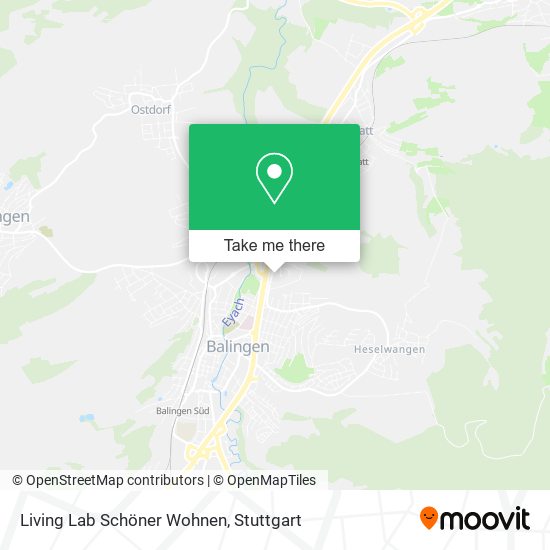 Living Lab Schöner Wohnen map