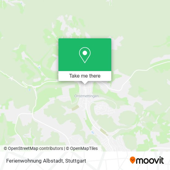 Ferienwohnung Albstadt map