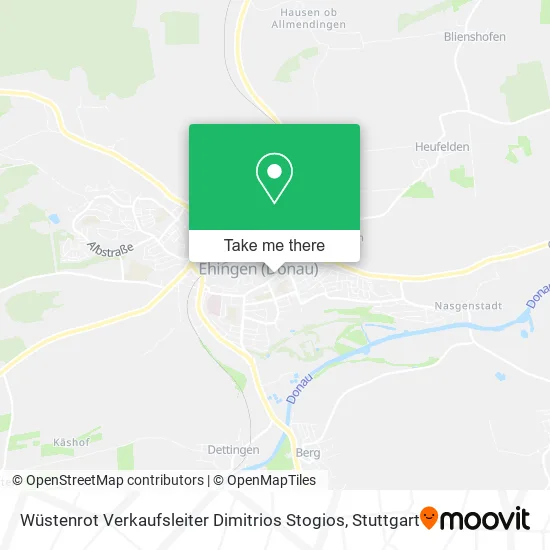 Карта Wüstenrot Verkaufsleiter Dimitrios Stogios