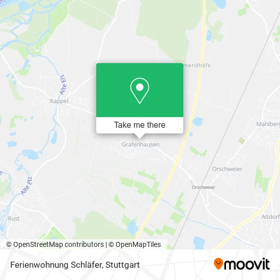 Карта Ferienwohnung Schläfer