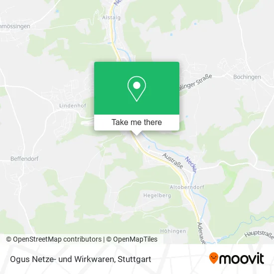 Карта Ogus Netze- und Wirkwaren