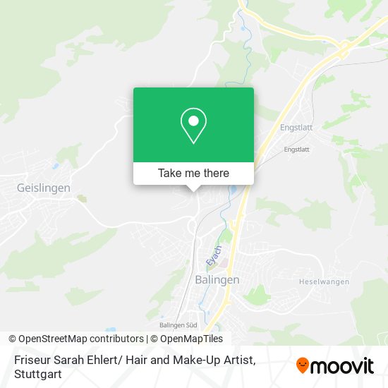Friseur Sarah Ehlert/ Hair and Make-Up Artist map