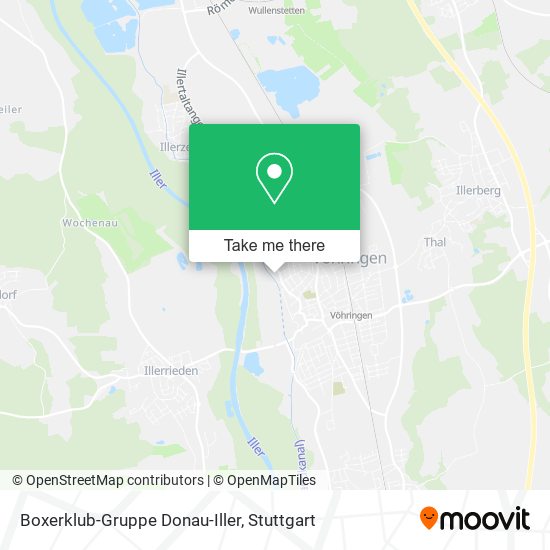 Boxerklub-Gruppe Donau-Iller map
