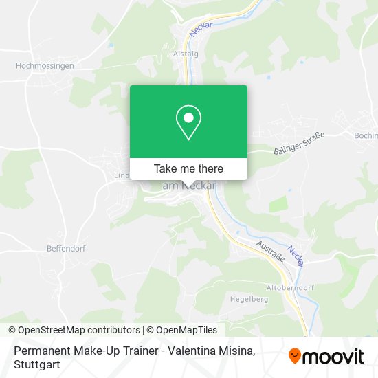 Permanent Make-Up Trainer - Valentina Misina map