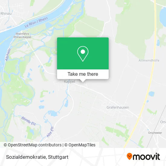 Карта Sozialdemokratie