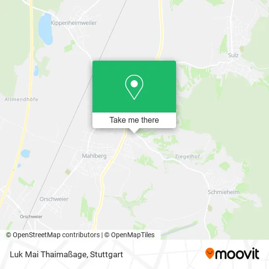 Карта Luk Mai Thaimaßage