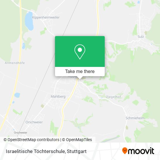 Israelitische Töchterschule map