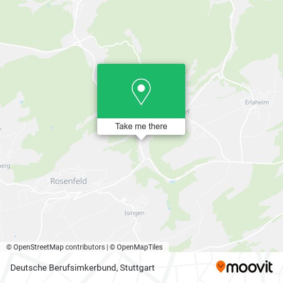 Deutsche Berufsimkerbund map