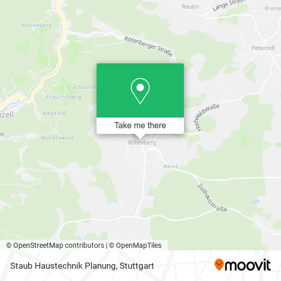 Карта Staub Haustechnik Planung