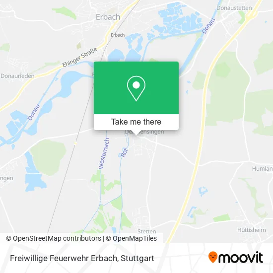 Карта Freiwillige Feuerwehr Erbach