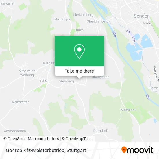 Карта Go4rep Kfz-Meisterbetrieb