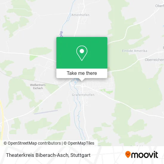 Карта Theaterkreis Biberach-Asch